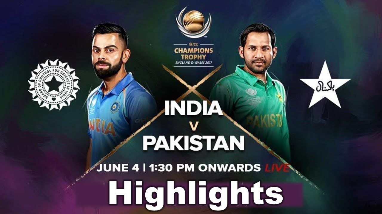 india vs pakistan champions trophy 2017