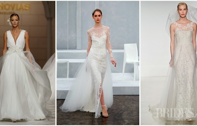 Xu hướng váy cưới mùa xuân 2015 Xu hướng váy cưới mùa xuân 2015