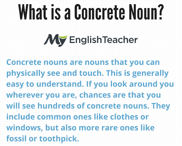 What is a Concrete Noun? Examples & Concrete Nouns List - English