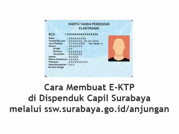 Cara Membuat E Ktp Di Dispenduk Capil Surabaya Melalui Ssw Surabaya Go Id Anjungan Android31