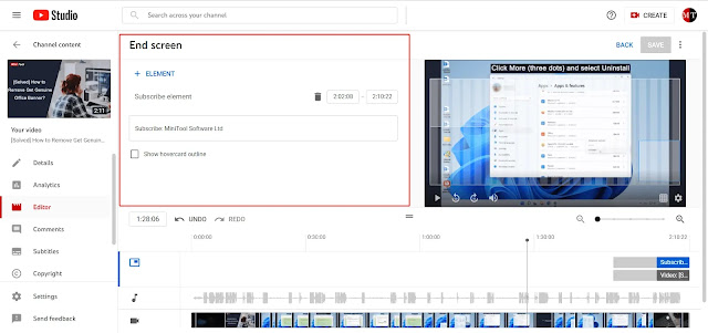 كيفية الوصول واستخدام محرر الفيديو في يوتيوب - YouTube