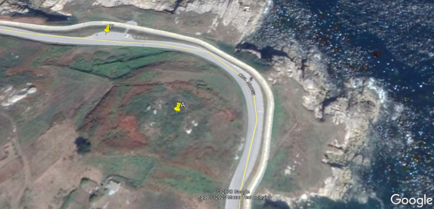 ArqueoLugares Castro de BURELA prox. Foz. Lugo. Galicia (E)