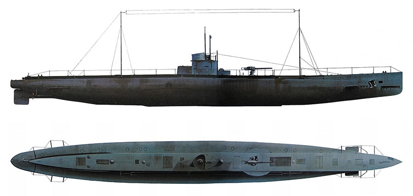 daily timewaster: WWI, that's ONE, era German submarine, lost since