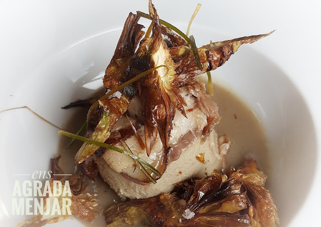 el celler del tiet flam carxofa