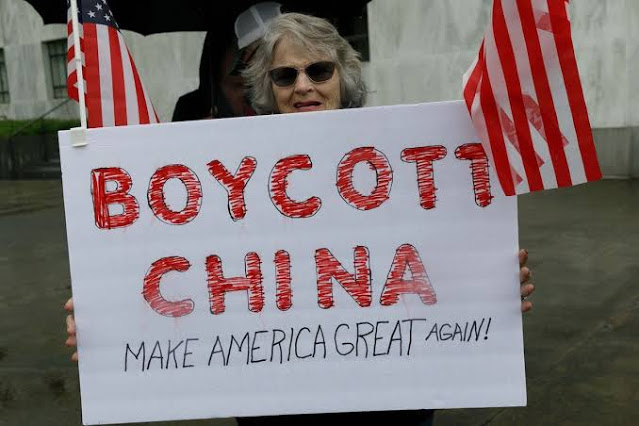 AS Akan Boikot Produk China sebagai Hukuman Tak Becus Tangani Corona