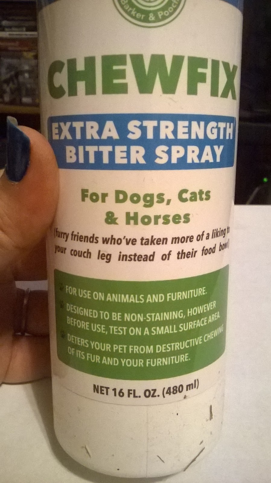 chewfix bitter spray