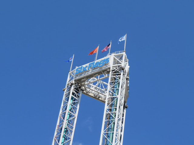 Six Flags New England Drop Tower