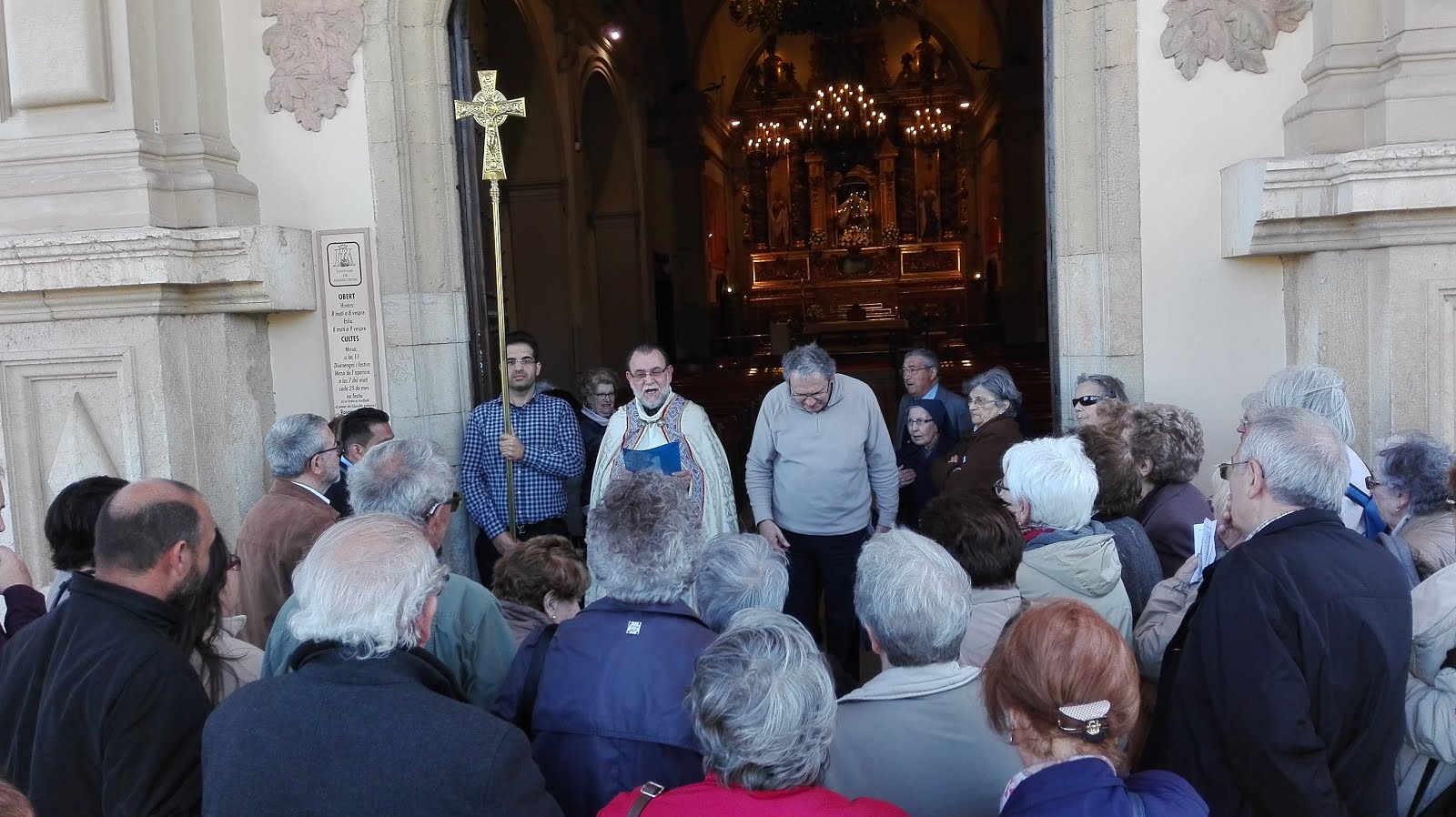 Peregrinació Oblats Benedictins de Montserrat (30-4-2016)
