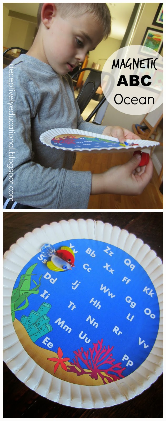 Relentlessly Fun, Deceptively Educational: Magnetic ABC Ocean