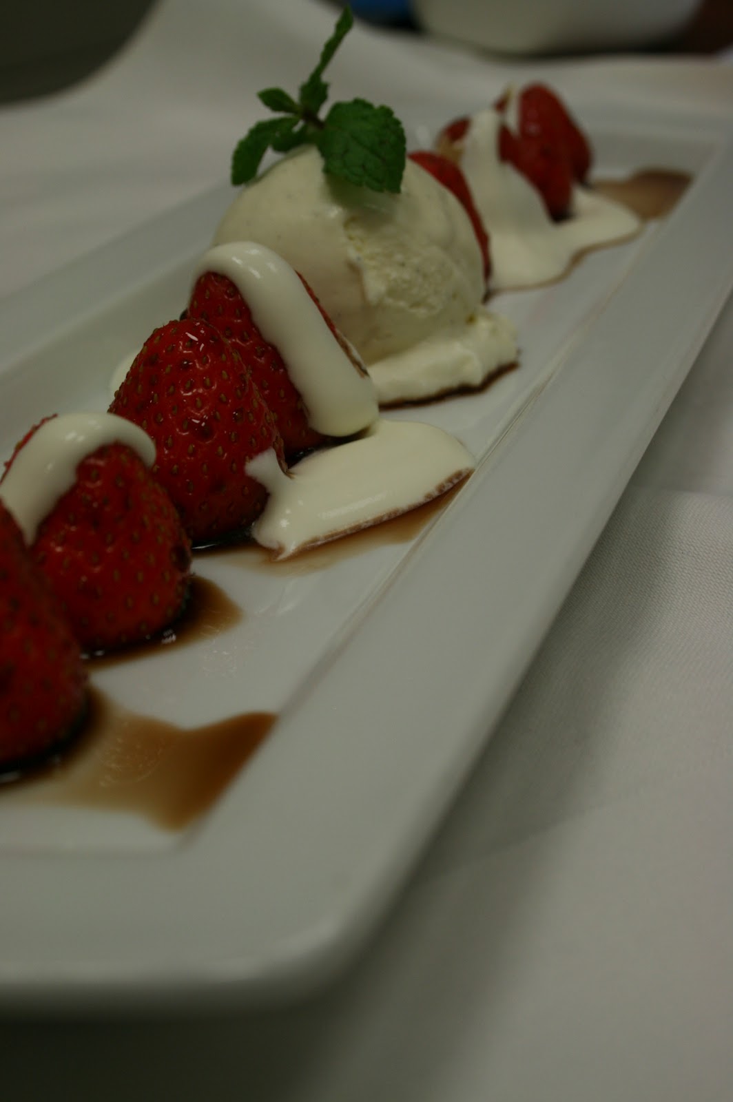 Country Gourmet Traveler Balsamic Vinegar marinated Strawberries