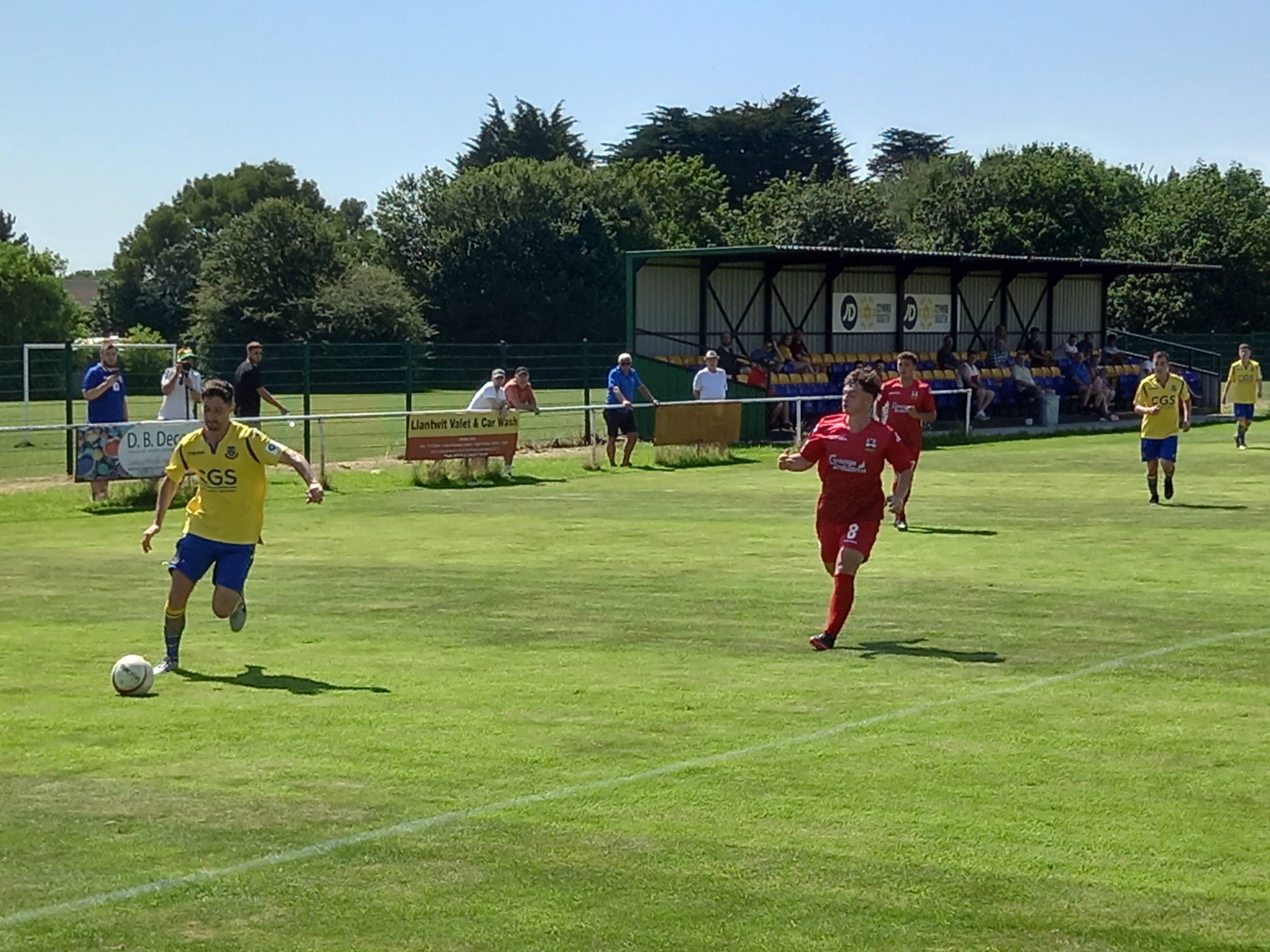 Damage In The Box! LLANTWIT MAJOR AFC (Windmill Lane)