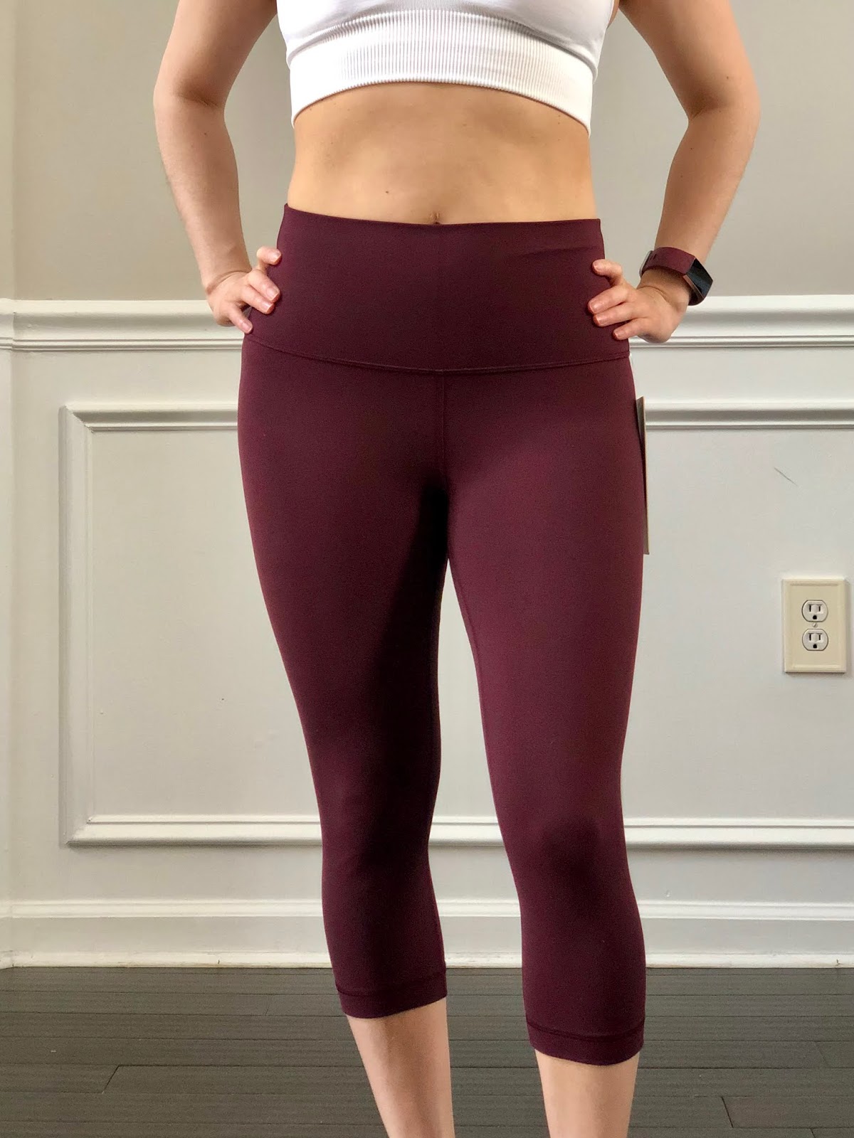 FIT REVIEW! ALIGN CROP HIGH RISE 17 VS. ALIGN CROP 21 AND HOTTY HOT SHORT  2.5 INCOGNITO CAMO PINK