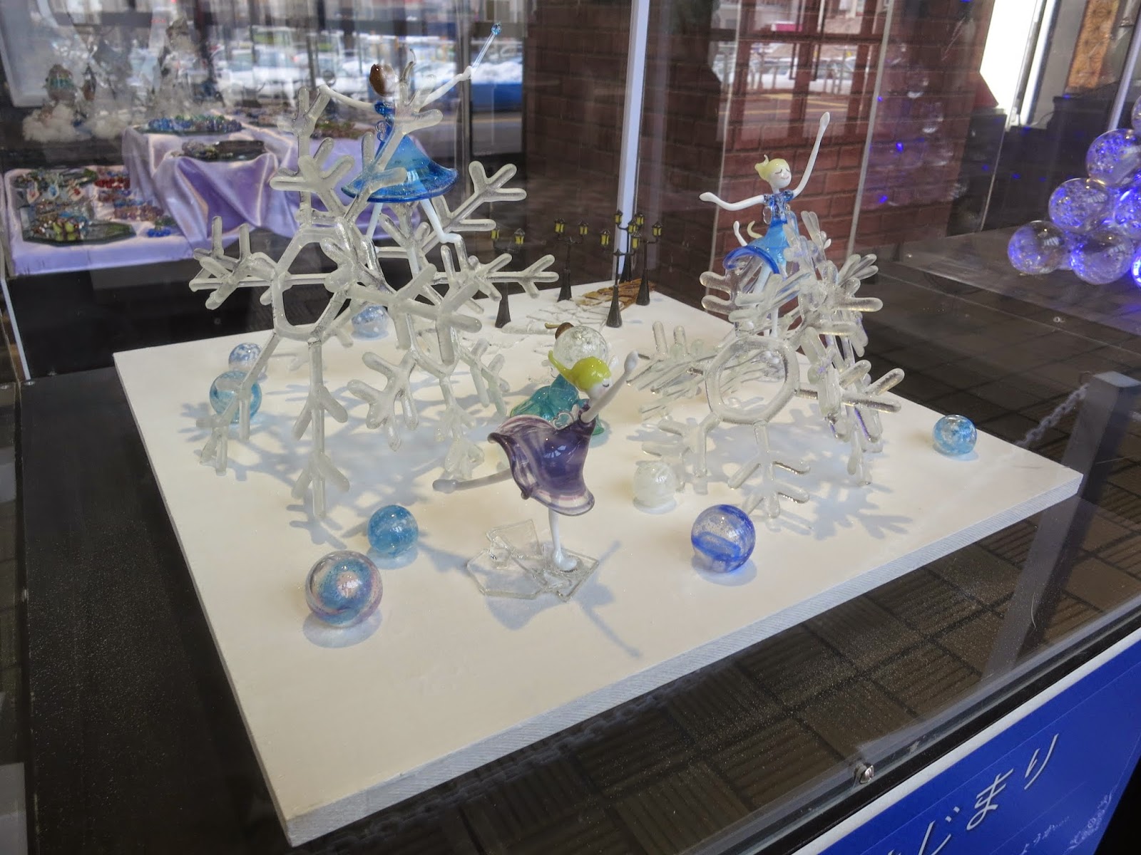 The not so extraordinary life of Jonas in Sapporo Glass sculpting in Otaru