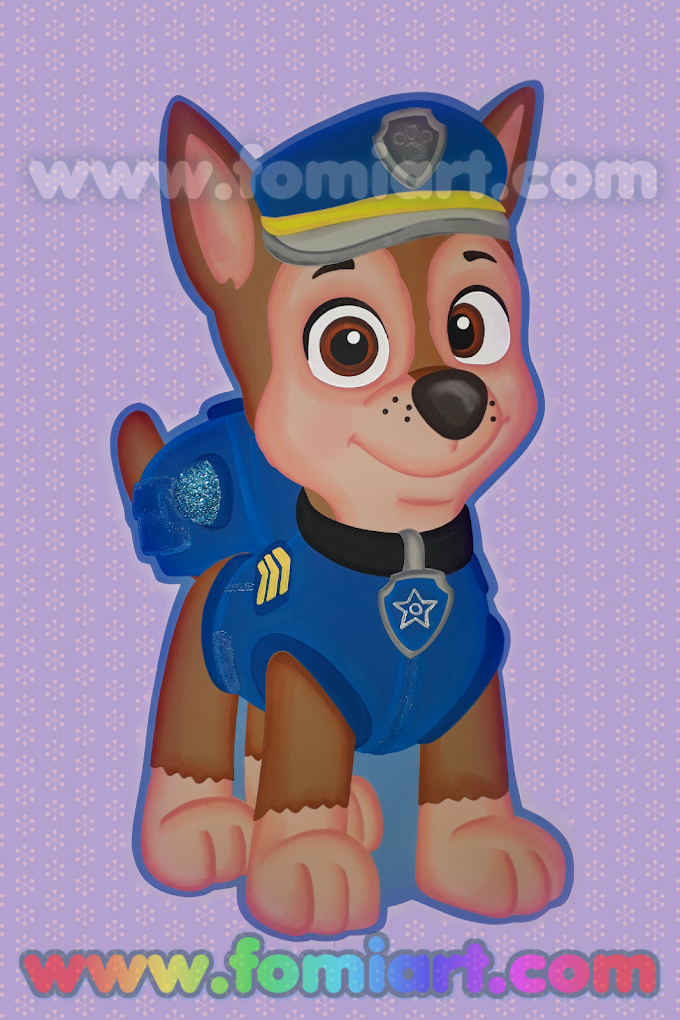 Decorado Chase de Paw Patrol Fomiart