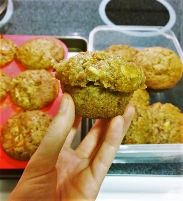 Morning Glory Healthy Muffins