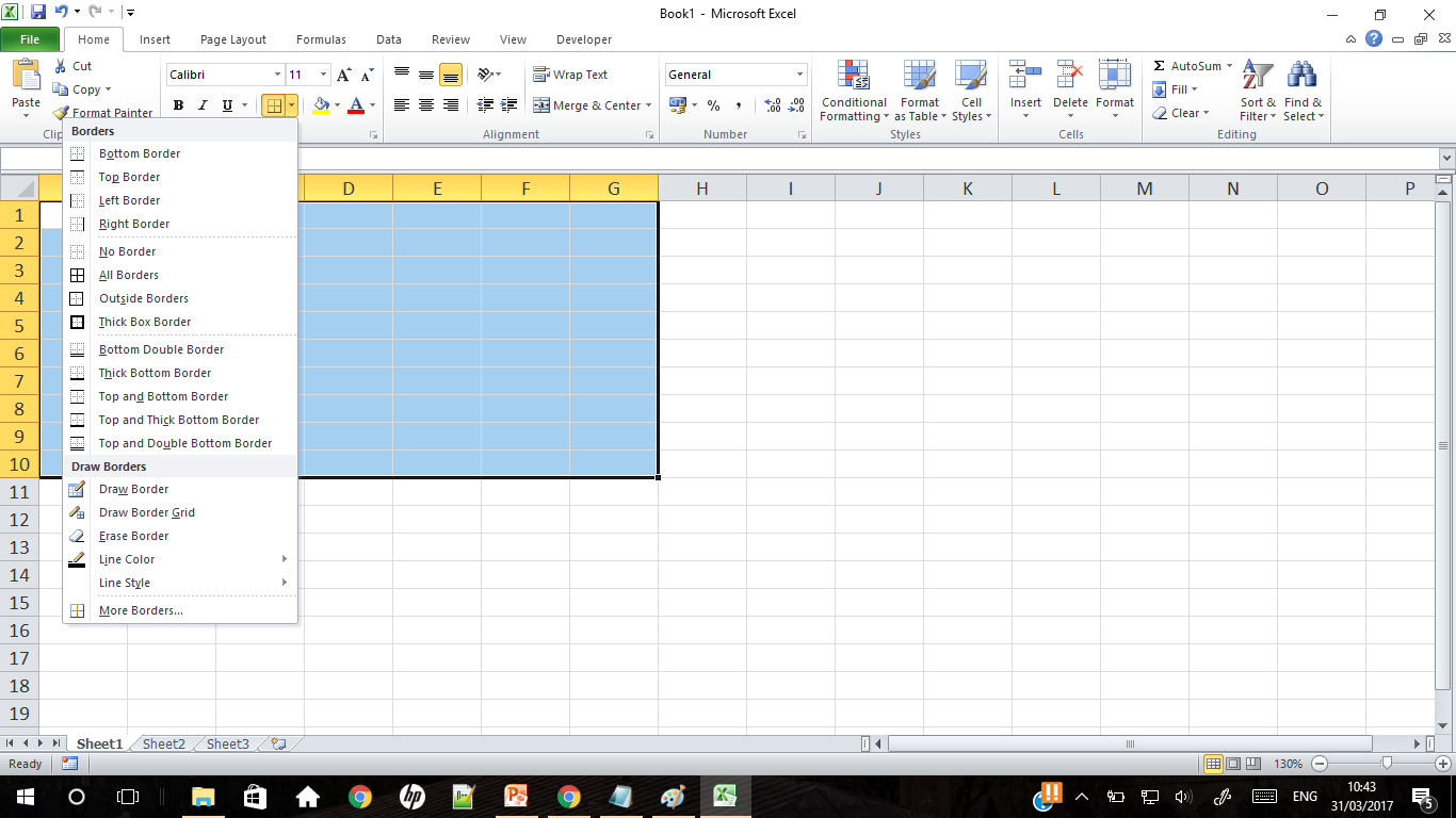 Belajar Membuat Tabel Microsoft Excel dengan Mudah