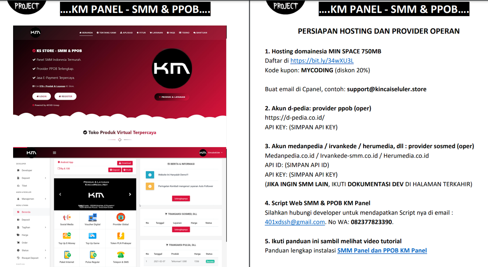 KM Panel Script KM Panel Script