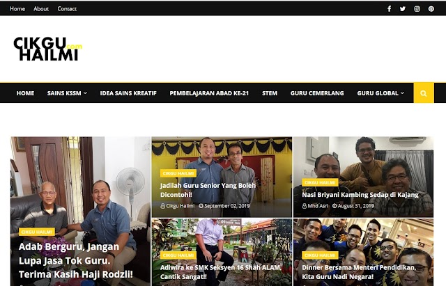 Blog Cikgu Hailmi Berwajah Baru Lagi!