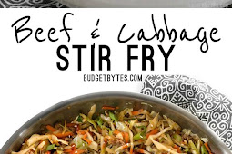 BEEF AND CABBAGE STIR FRY