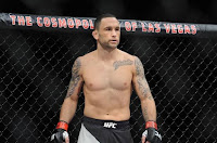with flying knee finish of Frankie Edgar