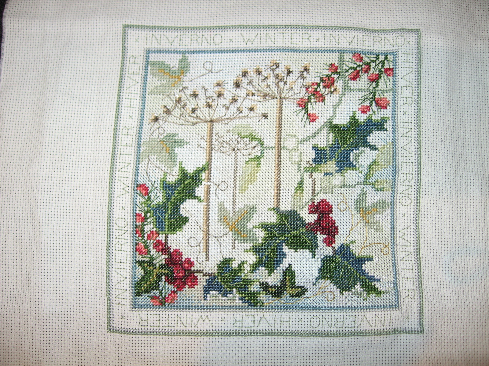Kate's Quilting (and other arty stuff) Crossstitch finish