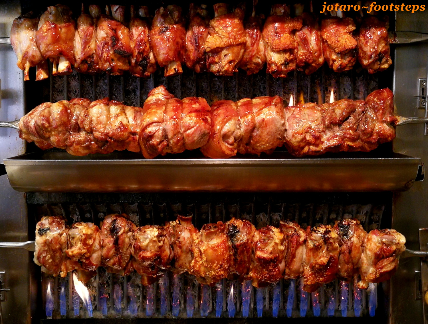 Footsteps Jotaro's Travels YummY! German Pork Knuckles Schweine