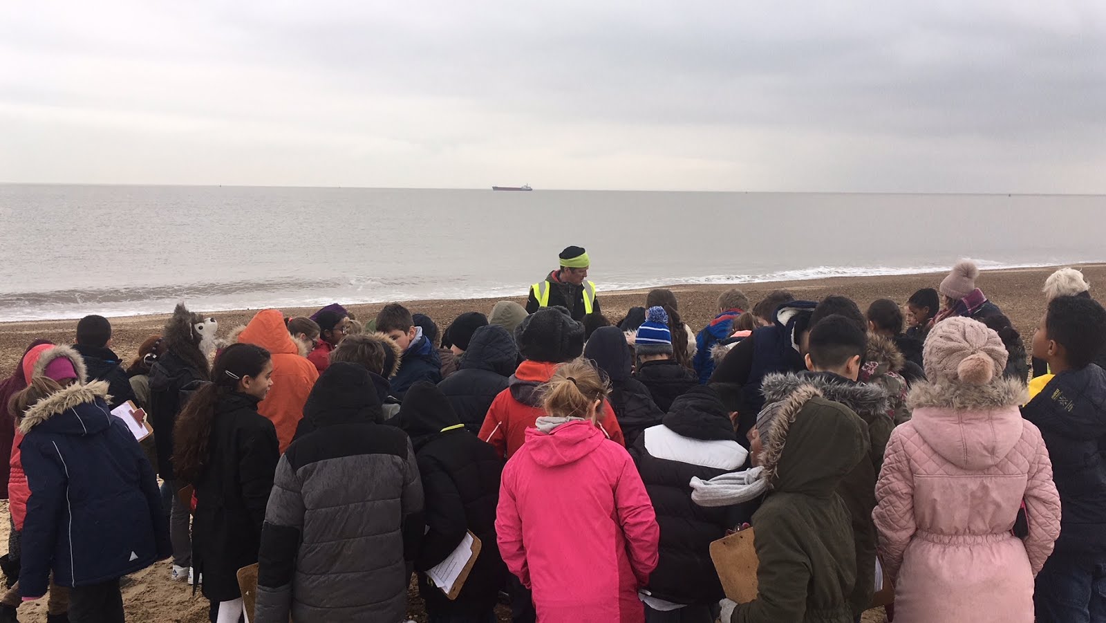 St Helen's Primary blog Coast trip Year 5 and 6 children enjoyed