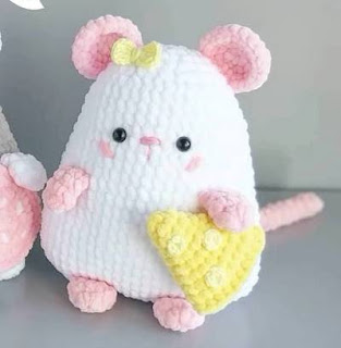 PATRON GRATIS RATON AMIGURUMI 45400