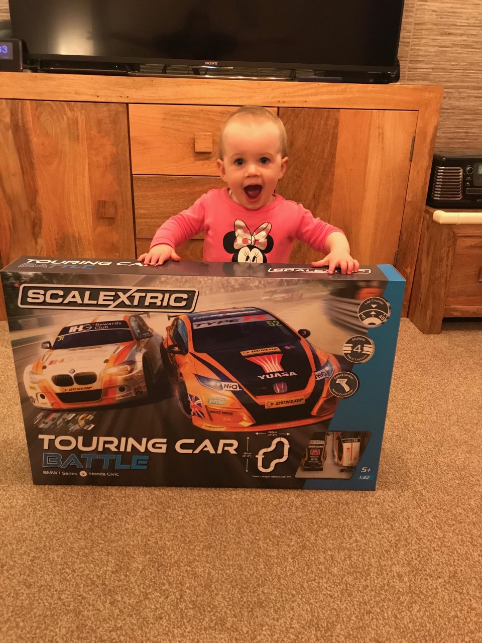 scalextric touring car set