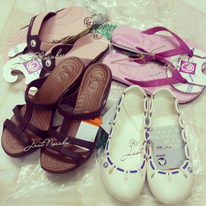 Just Norahs My Hauls from Crocs Warehouse Clearance Hotel Sri Petaling