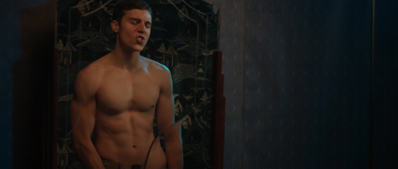 Nolan Gerard Funk nude in Hello Again.