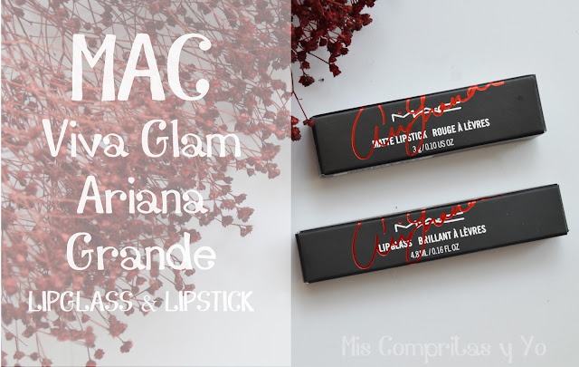 MAC Viva Glam Ariana Grande Lipglass & Lipstick