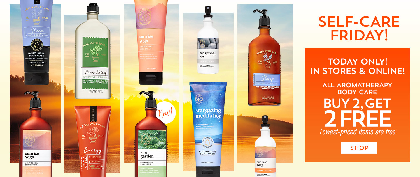 Life Inside the Page Bath & Body Works Aromatherapy SelfCareFriday