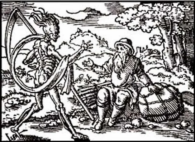Der Greis und der Tod - Fabel Aesop - Besinnung Der Greis und der Tod - Fabel Aesop - Besinnung