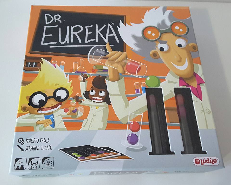 Creciendo con libros y juegos: HOY JUGAMOS A DR. EUREKA, DIVERTIDO JUEGO DE LÓGICA