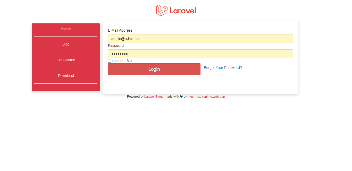 learn angular and laravel integration API