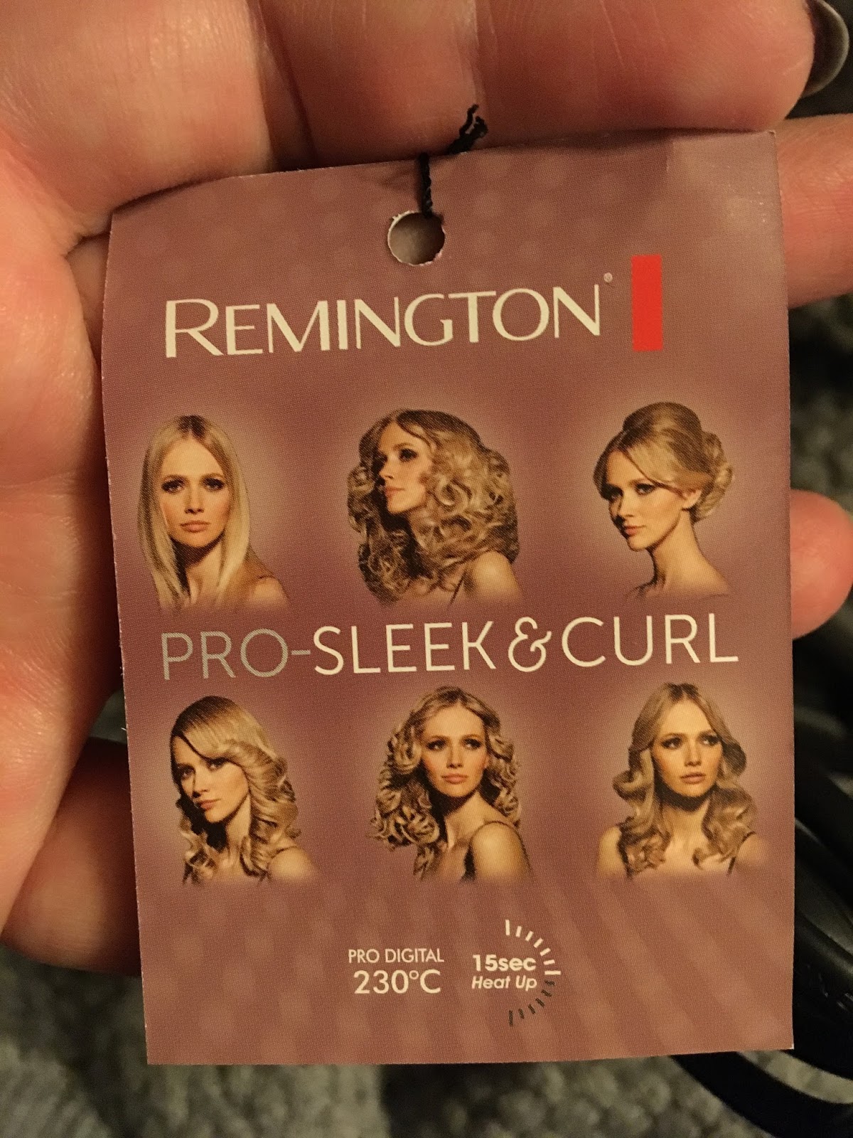remington sleek and curl
