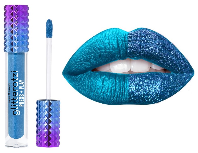Hard Candy Glitteratzi Press + Play Glitter Transforming Lip Color