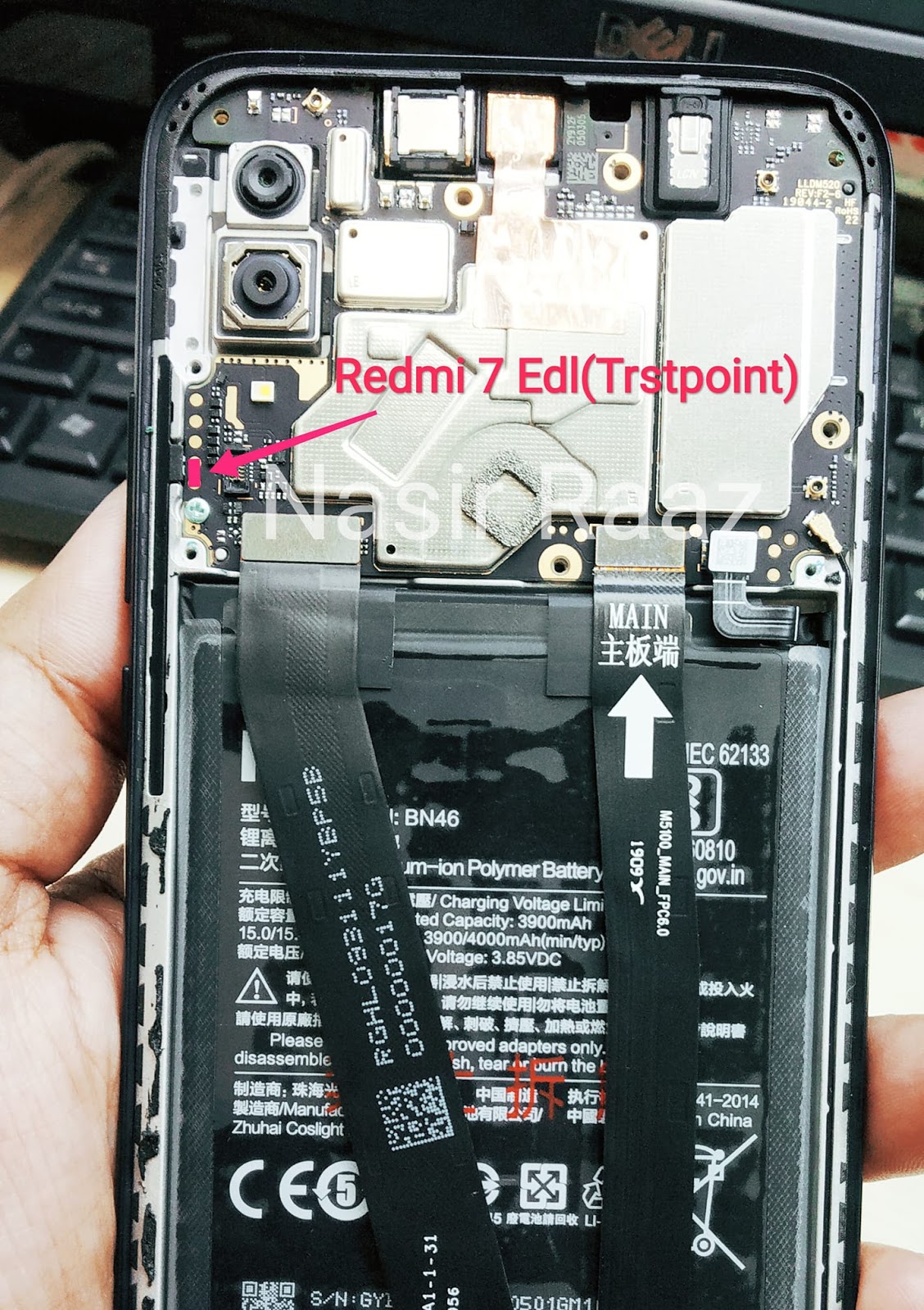 Xiaomi Redmi 7a Test Point