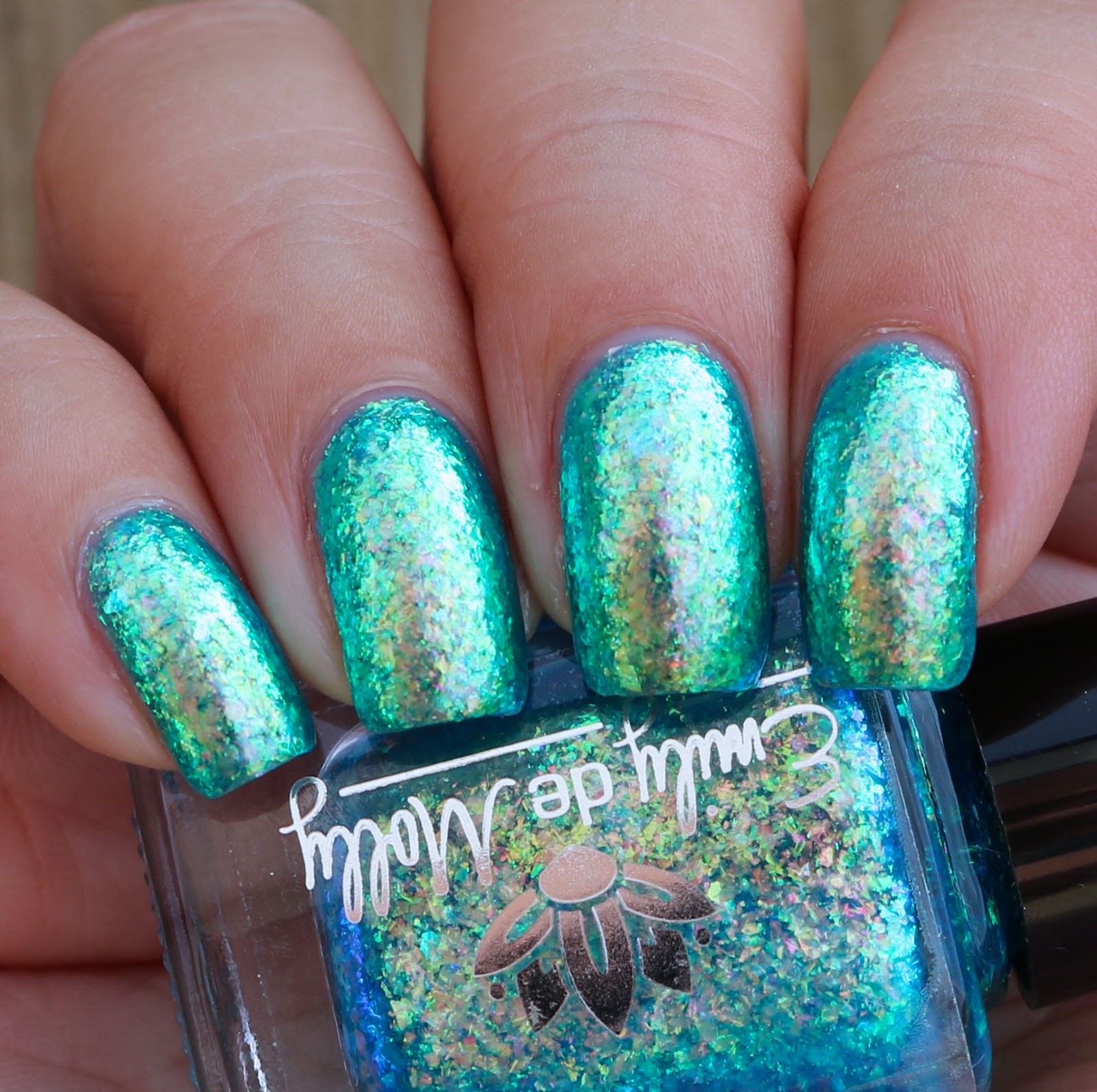 Emily de Molly Down Hill Slope swatched by Olivia Jade Nails