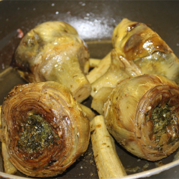 Recipe Filled artichokes | Carciofi Ripieni 