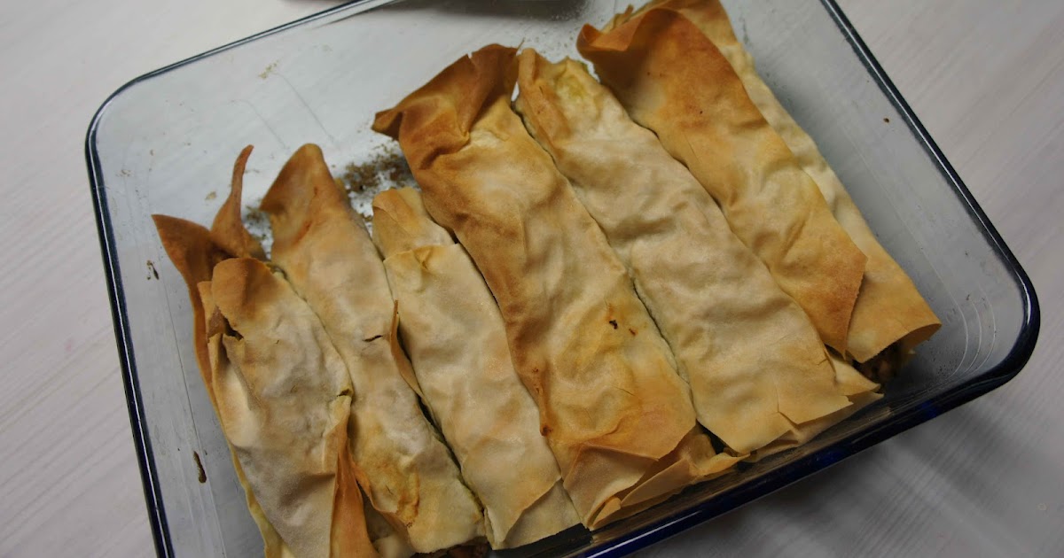 Vegane Küche: Okara in Yufka-Blättern