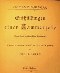 Première traduction allemande du "Journal d'une femme de chambre", Grimm, Budapest, 1901