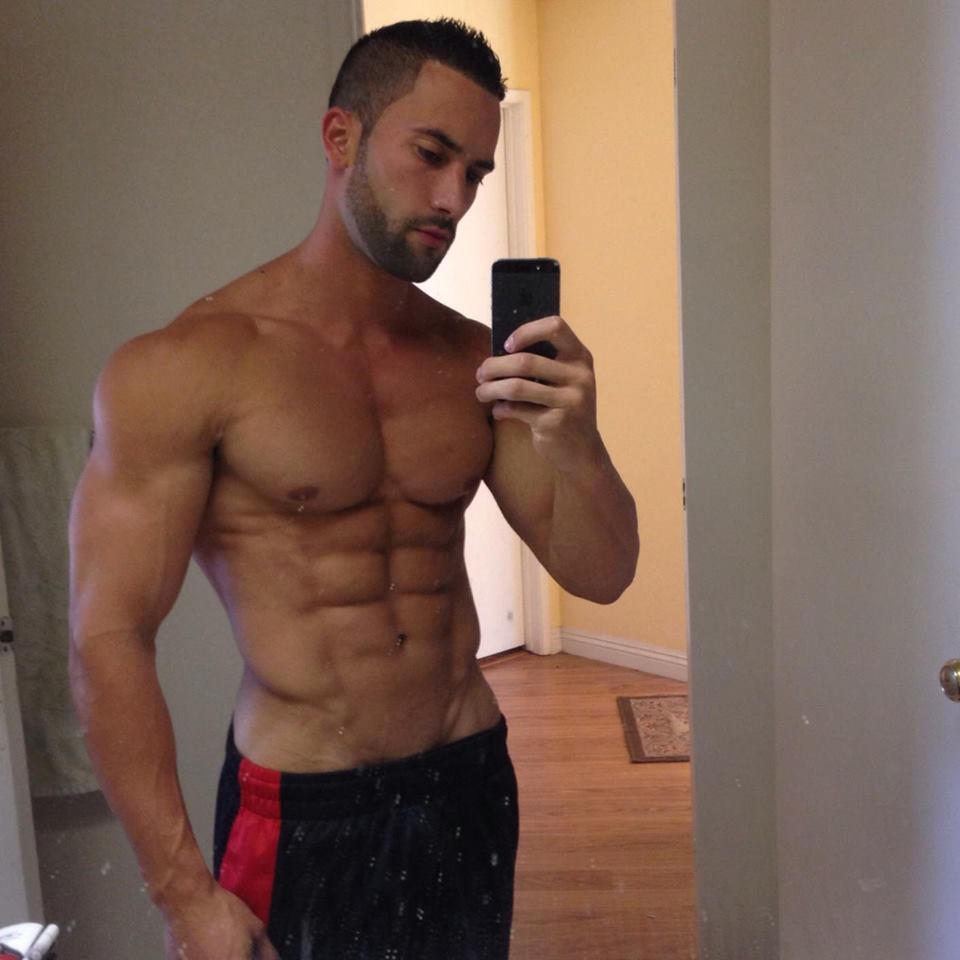strong-fit-shirtless-latino-guy-abs-selfie