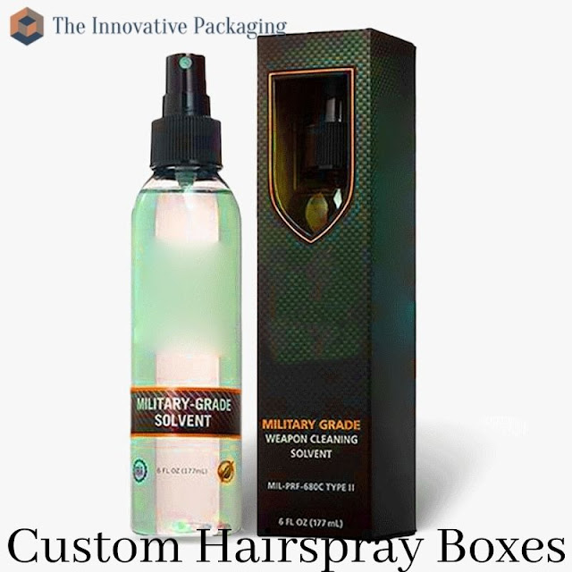Custom Hairspray Boxes