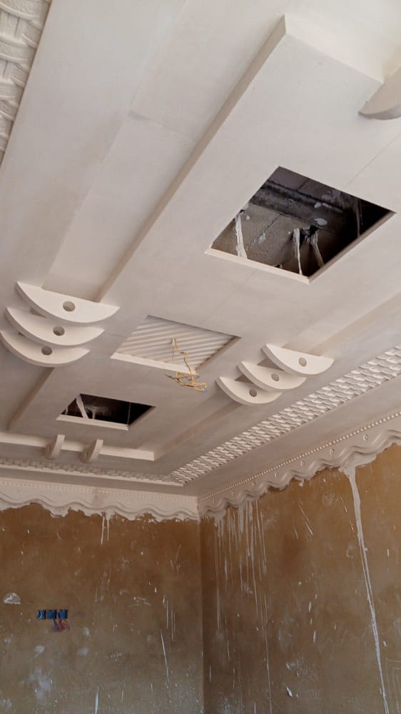 ديكورات أسقف جبس أحدث أسقف جبس معلقة مستعارة