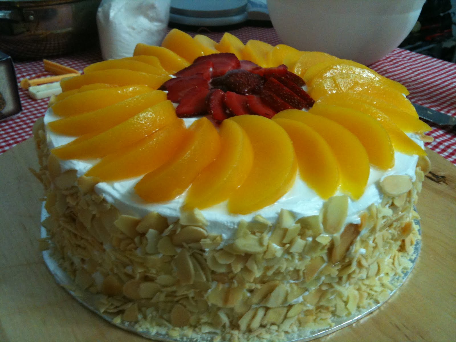 Peaches Cake