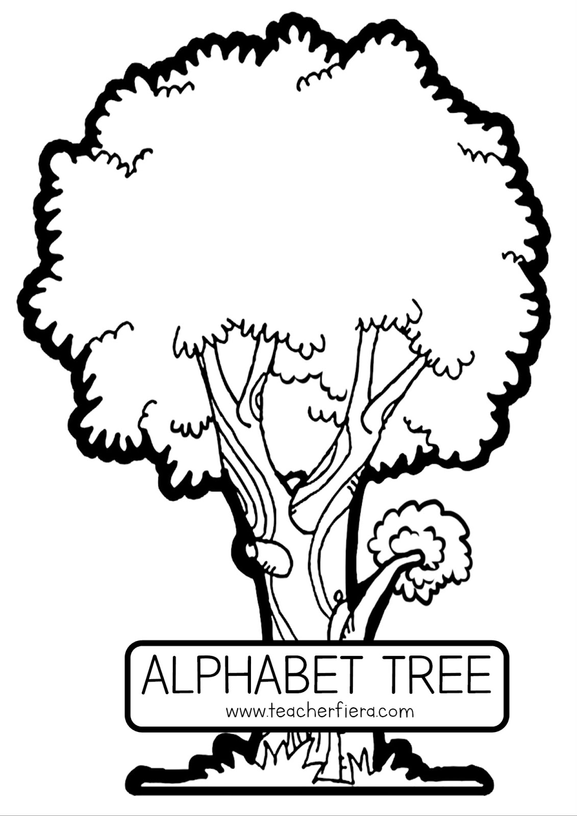 teacherfiera.com: GIANT ALPHABET TREE AND FLOWER FOLDABES WITH TUTORIAL ...