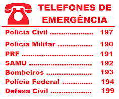 Telefones de emergência