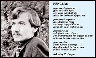pencere - arkadaş zekai özger pencere şiiri - a. zekai özger